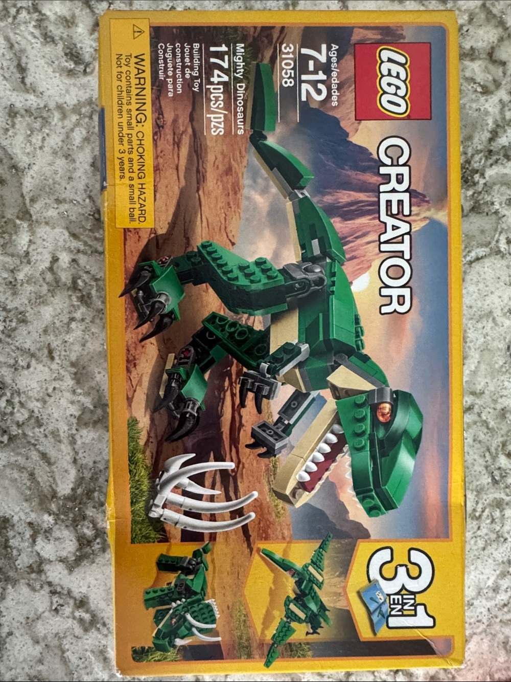 Lego Creator Mighty Dinosaurs 3-in-1 Building Set